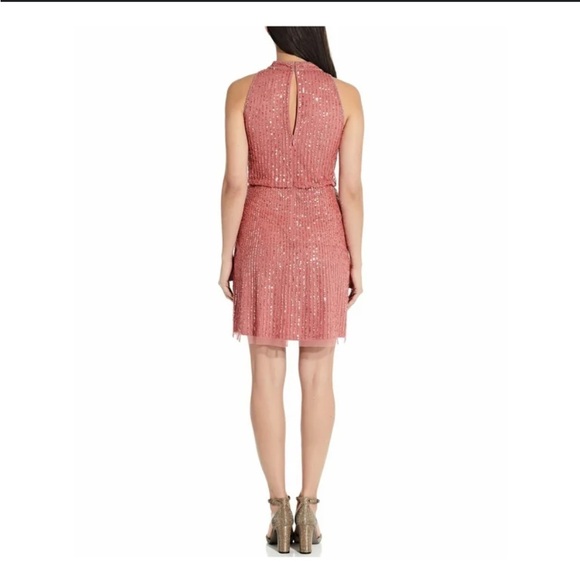 NWT 🏷️ ADRIANNA PAPELL halter dress size 4 - Picture 6 of 14